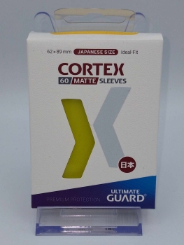60x Gelb Matte Cortex Card Sleeves - NEU